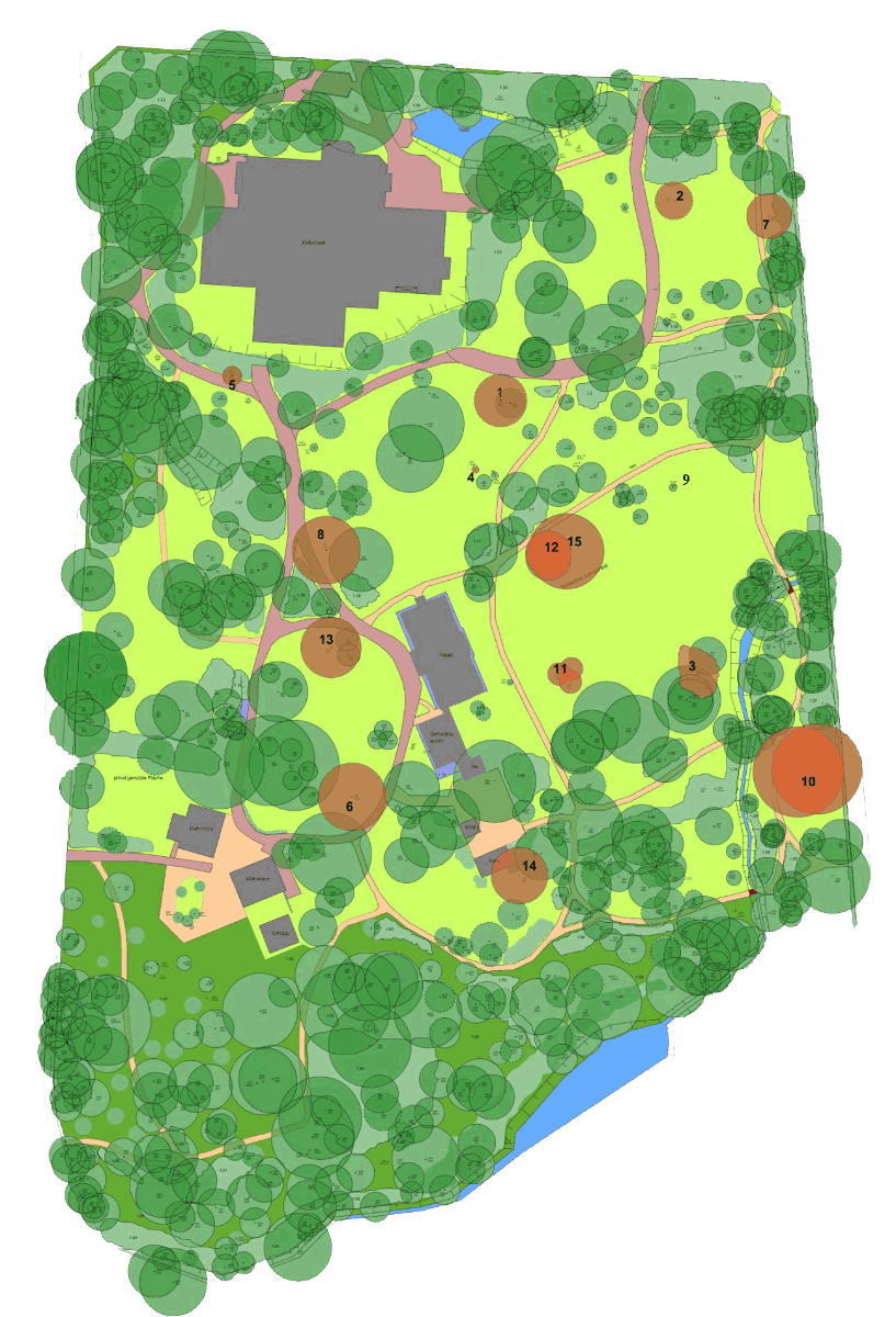 Lageplan Palaisgarten