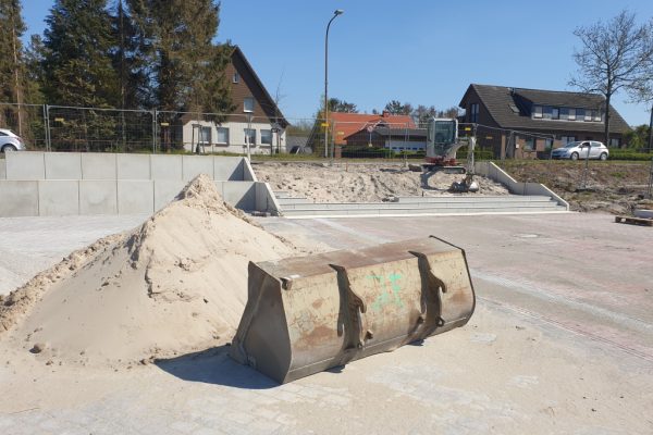 Dorfplatz in Hahn-Lehmden nimmt zunehmend Gestalt an